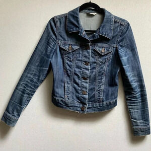 Mavi Short cropped Charlize Jean Jacket Sz  xs